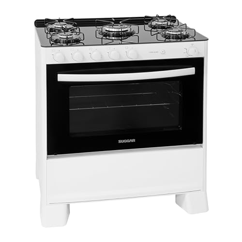 SUGGAR FOGÃO COOK GLASS BRANCO MESA DE VIDRO 5 BOCAS MEGA CHAMA TREMPE 6 APOIOS ACENDIMENT... SUGGAR FOGÃO COOK GLASS BRANCO MESA DE VIDRO 5 BOCAS MEGA CHAMA TREMPE 6 APOIOS ACENDIMENT...