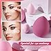 14PCS Makeup Sponge Set, Beauty Blender Sponge for Foundation Blending with 3PCS Mini Makeup Sponges & 4PCS Triangle Powder Puff, Soft Make Up Sponges for Face Cosmetic Applicator for Powder Liquid
