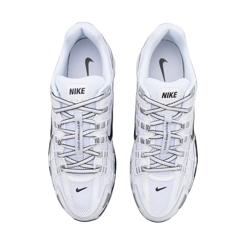 Nike P-6000 Shoes (CD6404-105, White/Metallic Silver/Flat Silver/Black)3