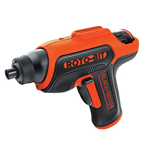 BLACK+DECKER 4V MAX Cordless Screwdriver with Bit Storage (BDCS50C) , Orange by BLACK+DECKER - Image 4