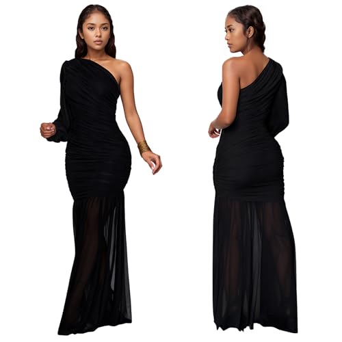 Image of PORRCEY Sexy Elegant Rhinestone Party Club Night Formal Dress for Women