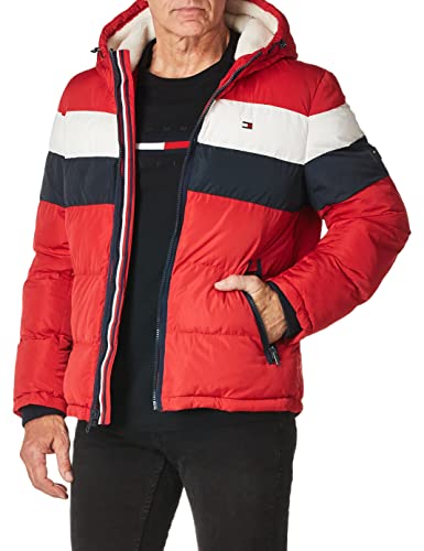 Image of Tommy Hilfiger Men's Classic Hooded Puffer Jacket (Standard and Big & Tall)