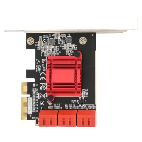 Scheda di Espansione SATA3.0 a 6 Porte di da a SATA3.0 da 6 Gbps Adattatore di per Controller III da a 6 per pci-express