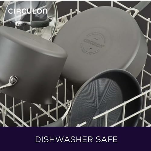 Circulon 83905 Radiance [hard anodized] Nonstick Frying pan set / Skillet Set - 8.5 Inch and 10 Inch, Gray - Thumbnail 5