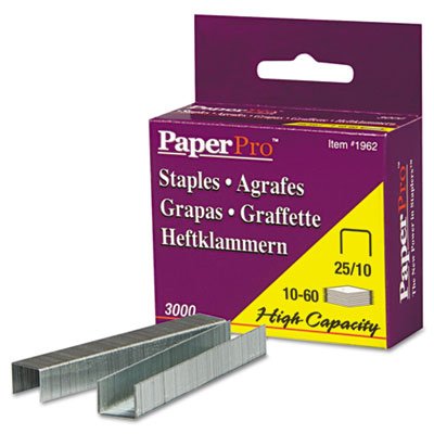 Agrafes robustes en acier longueur 3/8" boîte de 3000 pour reliure papier