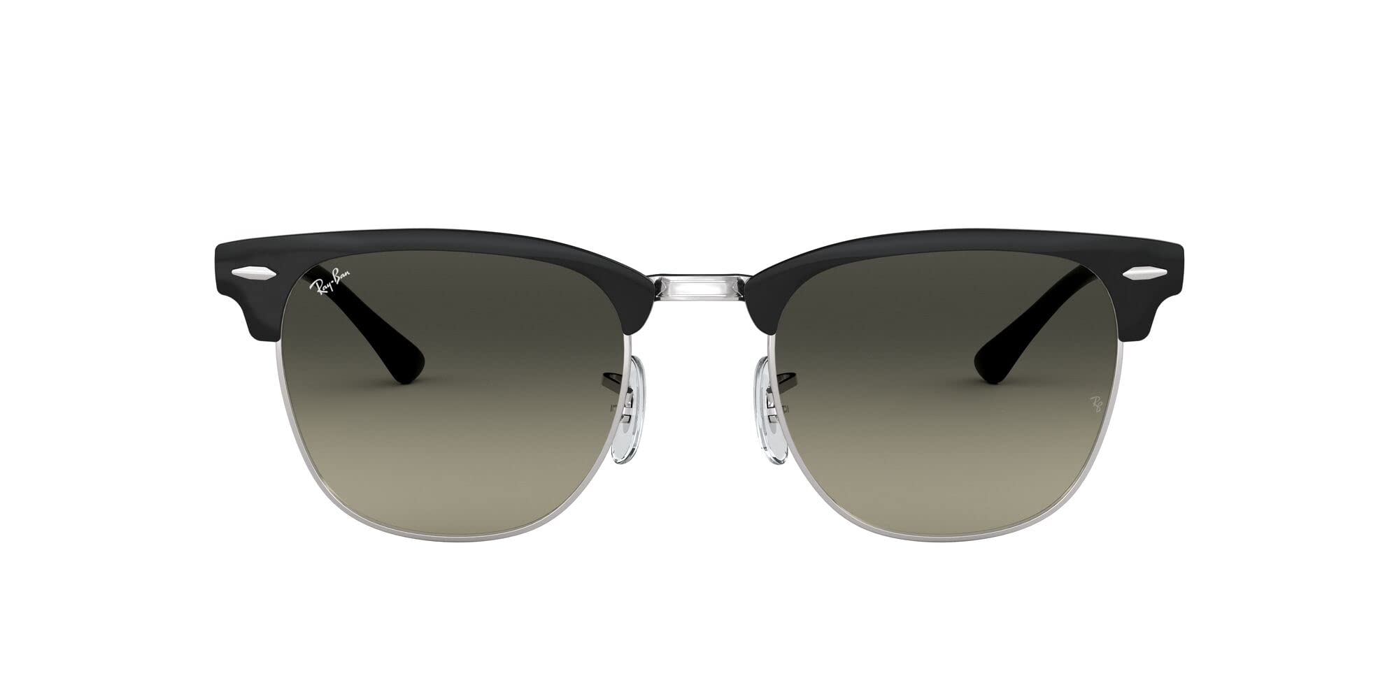 RB3716 Clubmaster Metal Square Sunglasses for Men for Women