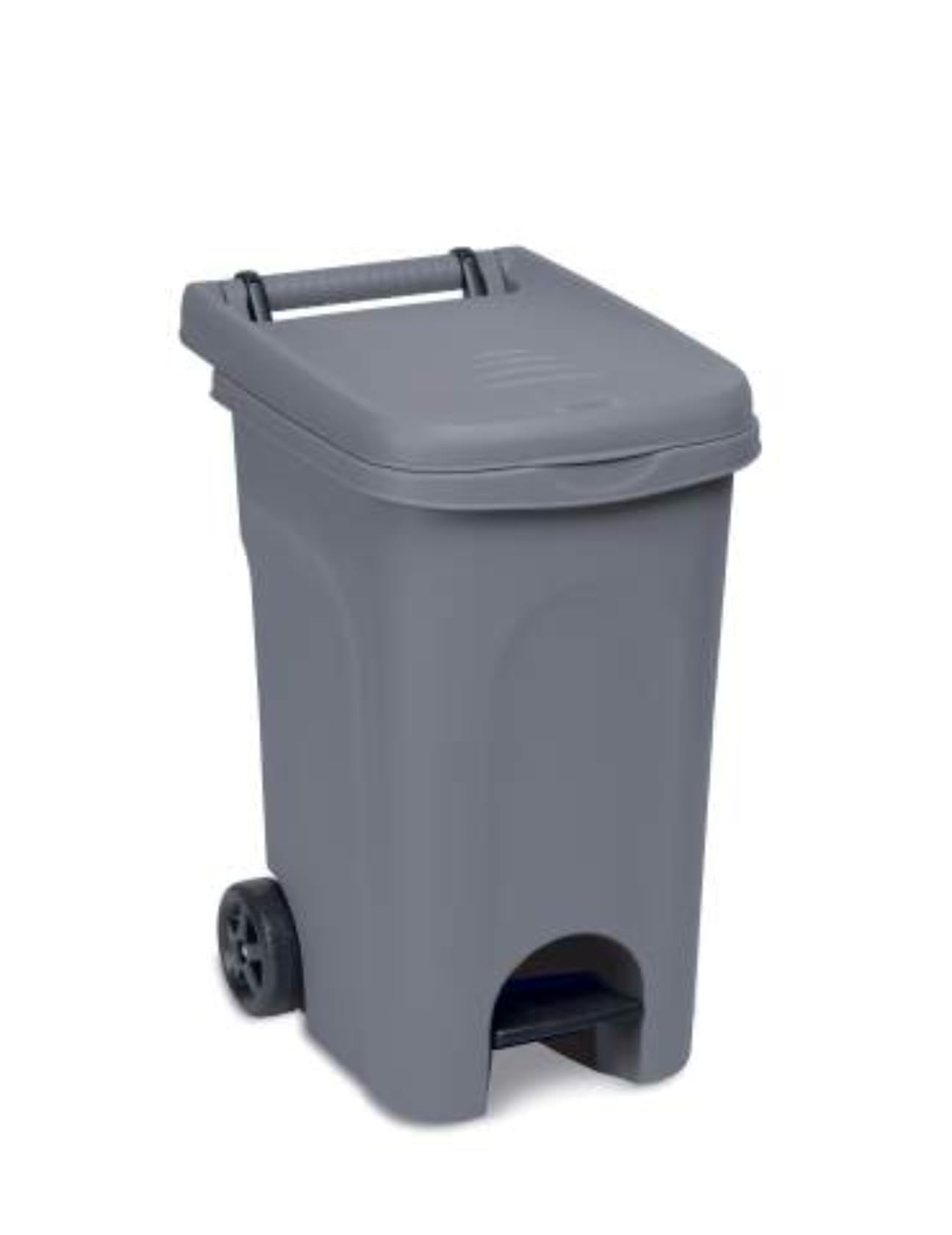 Stefanplast Urban Eco - Patinete para pedal de 60 litros, color gris