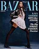 Harper’s Bazaar USA February 2026, Kaia Gerber Cover, Big Spring Fashion Preview, Women’s Style, Beauty...