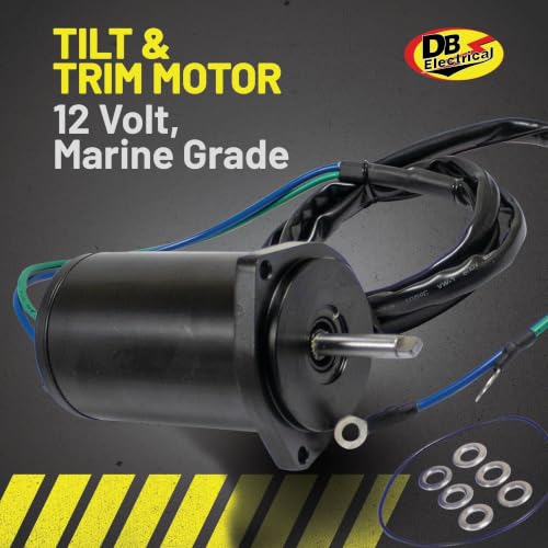 Image of DB Electrical TRM0071 Tilt & Trim Motor Compatible with /Replacement for Yamaha 40MJH, 50EJR, C50TLR 2001, 40TLR 2001-2006, 50TLR 2001-2010, C40TLR 2001-2003, F50TJR 2002-2004 6259, 10834N
