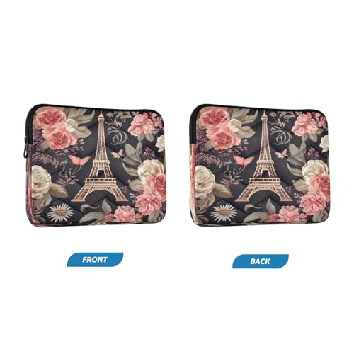 Funda para portátil 13-14 pulgadas impermeable diseño flores miniatura 2