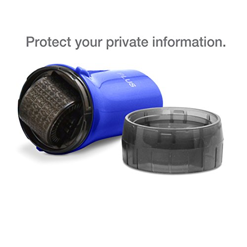 Image of Guard Your ID Advanced Roller 2.0 Identity Theft Prevention Security Stamp Blue