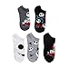 Disney Nightmare Before Christmas Ladies and Juniors 5 Pk No Show Socks