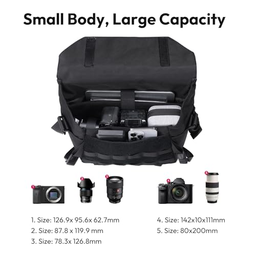 Image of ULANZI BC08 Sling Camera Case 9L with Tripod Holder