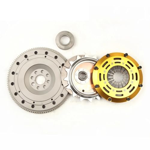 Racing/Street Clutch Single/Twin/Triple Disc Kit Medium Weight Fit For BMW 323 325 328 525 528 M3 Z3 E34 M50 M52 E36(Racing Single Disc)