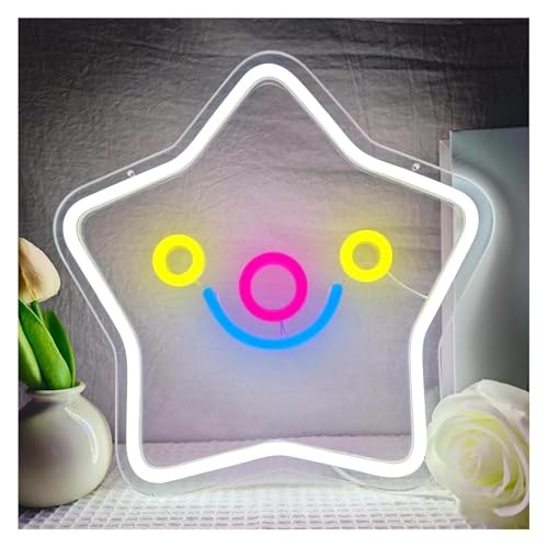 Enseigne au néon LED 30 cm contre la peur du noir en chambre d enfant