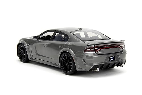 Jada Toys Dodge Charger 1:24 Gris oscuro miniatura 5