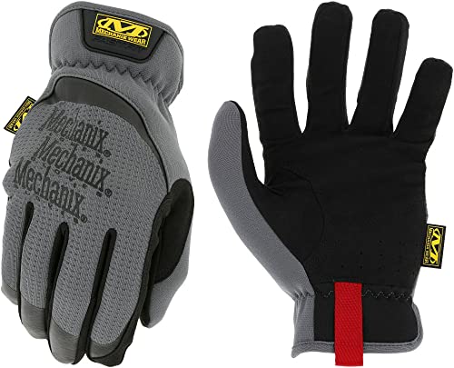 メカニクスウェア(Mechanix Wear) ファストフィット S グレー MFF-08-008 タッチスクリーン対応 EN388適合:2121 洗濯可