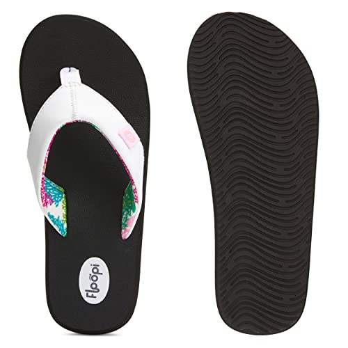 Image of Floopi Flip Flops for Women Flat Yoga Mat Thong Womens Sandals Ladies Beach Sandals with Indoor & Outdoor Anti Skid Soles