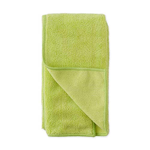 Image of Bone Dry Pet Grooming, Embroidered Microfiber Towel Drying Collection, 15x30, Lettuce Green