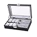 Produktbild Kosmetikorganiser TongN Uhr Brille Aufbewahrungsbox, transparente Abdeckung Schmuck Aufbewahrungsbox Display Box