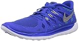 Nike Free 5.0 644428, Unisex Laufschuhe Training, Blau (Lyn Blue/Mtllc Slvr-Bl Lgn-Blk), 36.5 EU