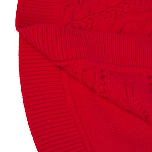 Image of BOBOYOYO Cape for Girls Button Hooded Cable Knit Poncho Sweaters Kids Shawl