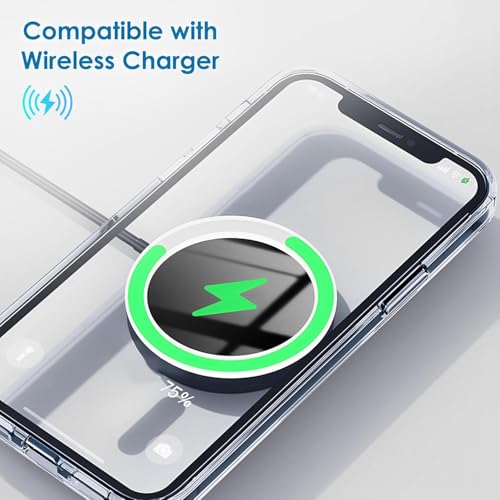 Image of DIZORO Crystal Clear Compatible with iPhone 16 Pro Max Case with Anti-Yellow Anti-Scratch Shockproof Transparent Cover