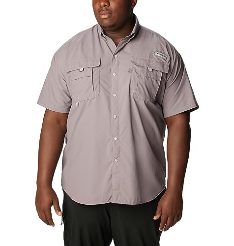 Image of Columbia Men Omni-Shade Bahama II Hiking and Trekking Short Sleeve Shirt