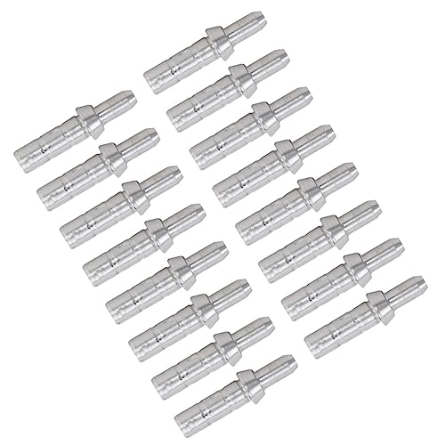 HONMEET 40pcs Aluminum Arrow Tail Nock Shafts 4.2mm Id Archery Base Accessories Hunting Arrow Nock Tails