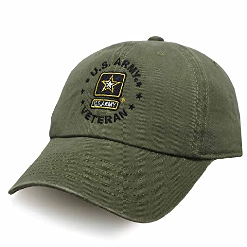 Officially Licensed Us Army Veteran Hat Embroidered With Logo Military Apparel For Veterans Families And Retired #TOP12