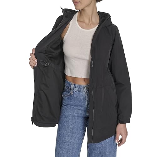 Image of Champion Women's Hooded Cinch Waist Rain Jacket