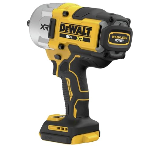 DEWALT 20V MAX Cordless Impact Wrench, 1/2" Hog Ring, High Torque, Brushless, Bare Tool Only (DCF961B)