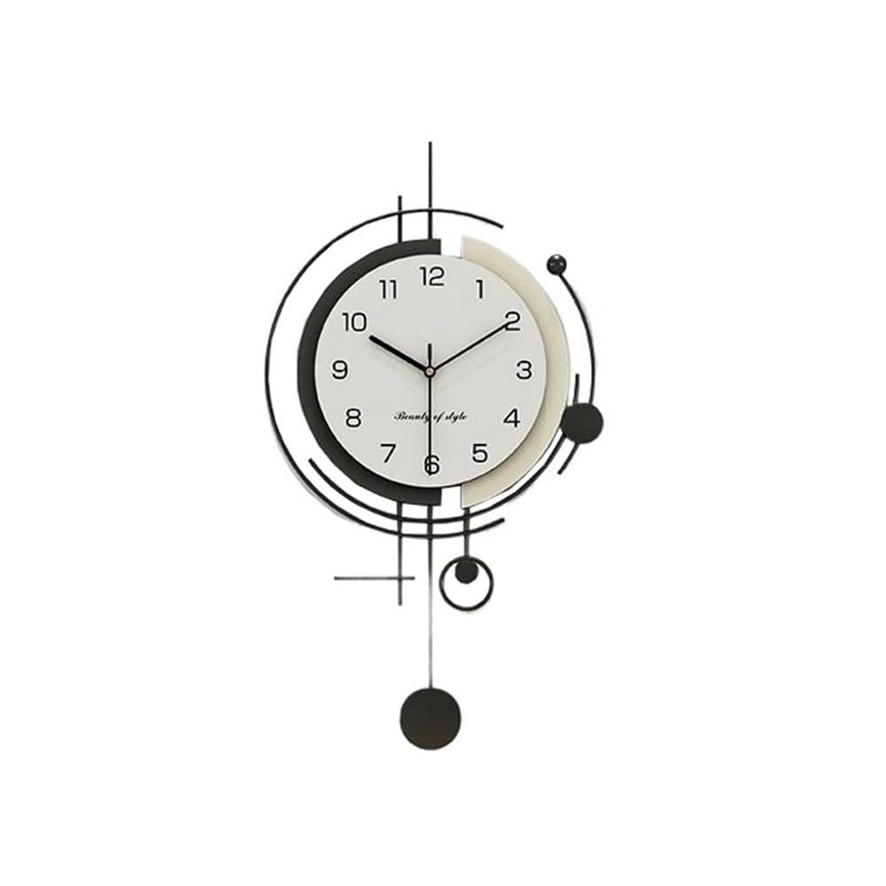 J9V4G6S3B5 Analogue Wall Clock Clock for Living Room Decorative Restaurant Home Wall for Room Decoration