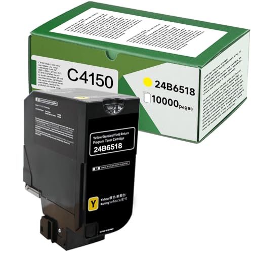 Cartouche de toner C4150 jaune haute capacité idéale pour l'impression de projets créatifs