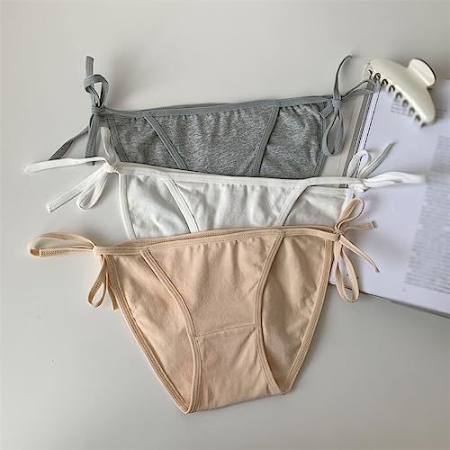 Can Be Untied Straps Sweet Girls High Lace Panties Female Sense of Cotton Ladies3