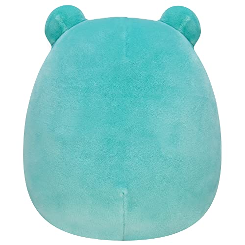 Image of Squishmallows Original 12-Inch Ludwig Teal Frog with Mint Green Belly - Medium-Sized Ultrasoft Official Jazwares Plush