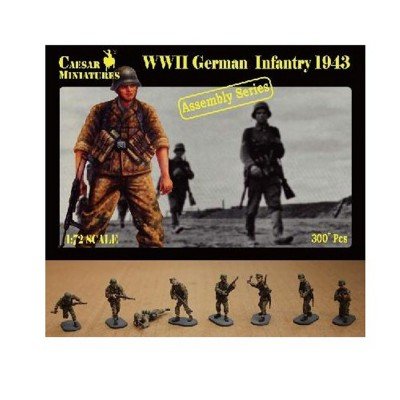 Unbekannt Caesar Miniatures CM7711 - German Infantry 1943