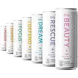 Tru Sampler Seltzer, Variety Flavored Sparkling Water Made with Real Fruit Juice - Enhanced Drinks to Elevate Every Moment - Caffeine Free, Kosher, GF, No Added Sugar Beverages, 12oz (Pack of 12)