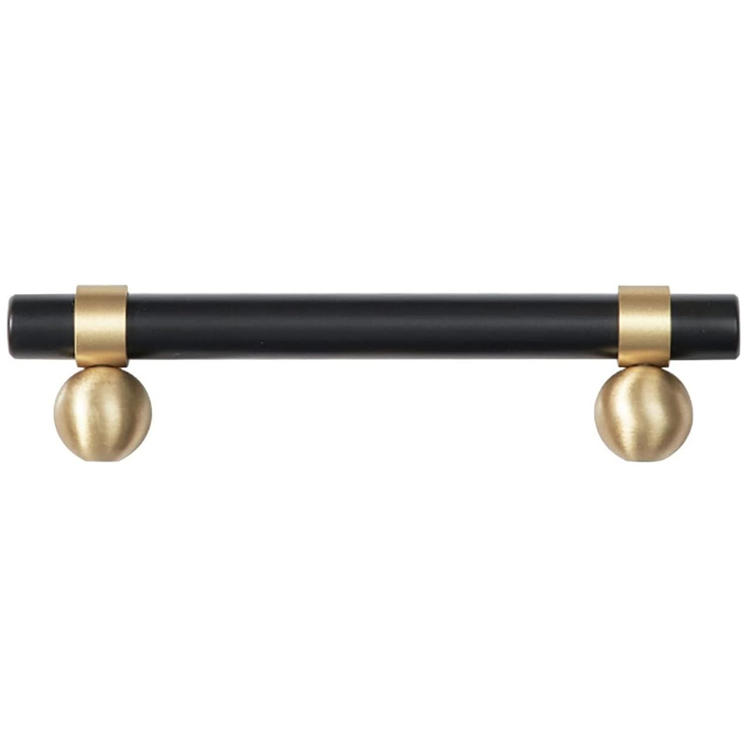 Poignée de meuble en laiton noir T Bar 96mm de haute qualité pour dressing