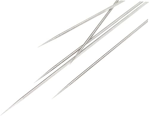 Miniatura 4 de 5 unids 0.012 in aguja para aerógrafo aerógrafo aguja aerógrafo piezas aerógrafo aguja fluido puntas aerógrafos aguja reemplazo aerógrafo accesorios