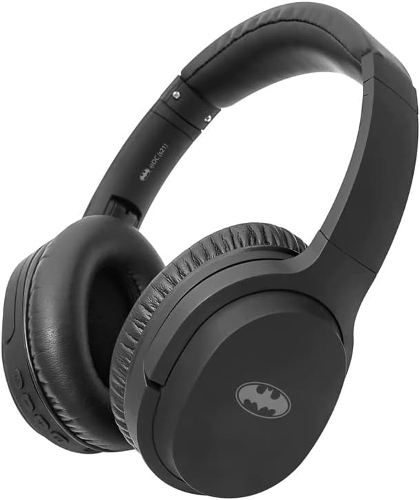 BATMAN Bluetooth Headset with Mic, Micro-SD Slot, FM & Aux (TM-BTH800)