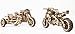 UGEARS maqueta Moto para Montar - Motocicleta Scrambler UGR-10 Puzzle 3D Adultos...