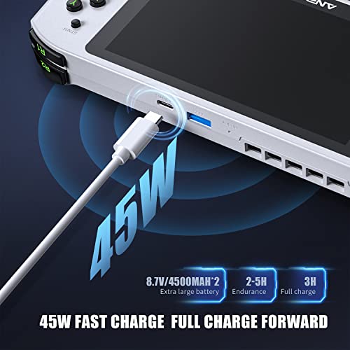 Daxceirry WIN600 Video Handheld PC Game Console Win 10 Edition 8G DDR4 with 256G M.2 SSD, Support Steam OS with AMD Athlon Silver 3050e 5.94in OCA Full Lamination IPS Screen - Thumbnail 6