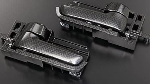 エブリイワゴンDA17V 6P カーボン調 エブリィ DA17V DA17W ドア ハンドル カバー ドアノブ ドアノブカバー