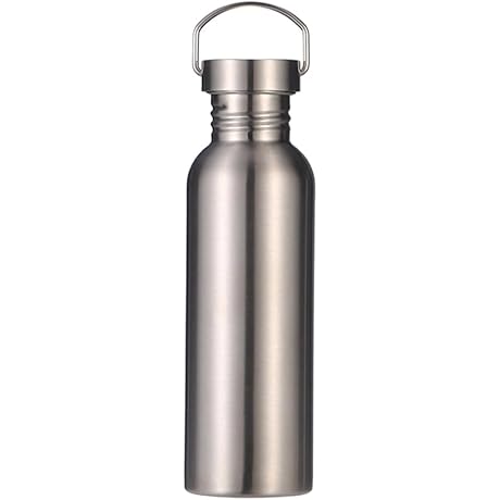 Common household Single Walled Stainless Steel Sports Leak Proof Water Bottle
