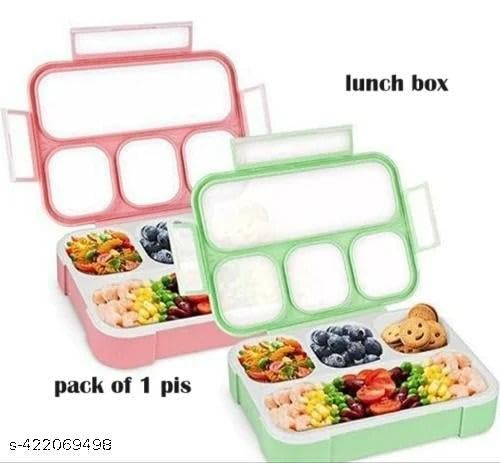 Image of Lunchbox Box Multipurpose use of Kids, Office, School, College etc. Lunchbox Box Set of 1 Pic - 1100 ML|DEV-ENT-P404