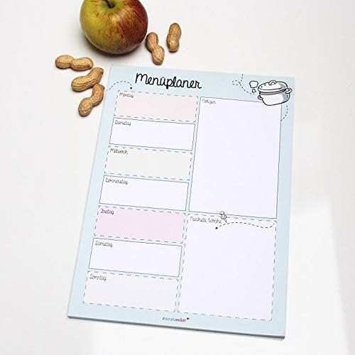 Menu Planner, block, DIN A4 (210 x 297 mm) - Image 5