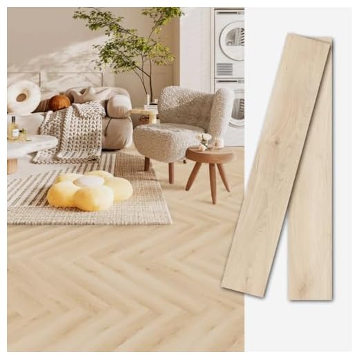 MULGREAT Self-Adhesive Vinyl Flooring Planks
