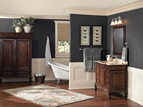 Moen YB8408BG Porta Carta Igienica Girevole A Doppio Posto, Oro Spazzolato - 4