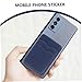 UPKOCH Phone Card Holder Pu Leather Wallet Dual Slots for Credit Cards Adhesive Backing for Secure Attachment Compatible Phone Models Slim Design for Wireless Charging Stylish